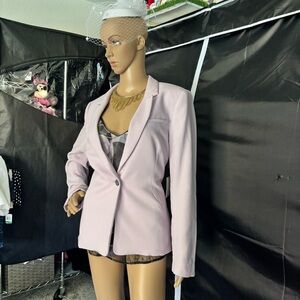 1. State Lilac Pink Tailored Blazer Suit Jacket